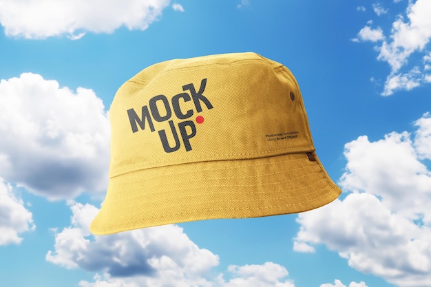 PSD Bucket hat mockup