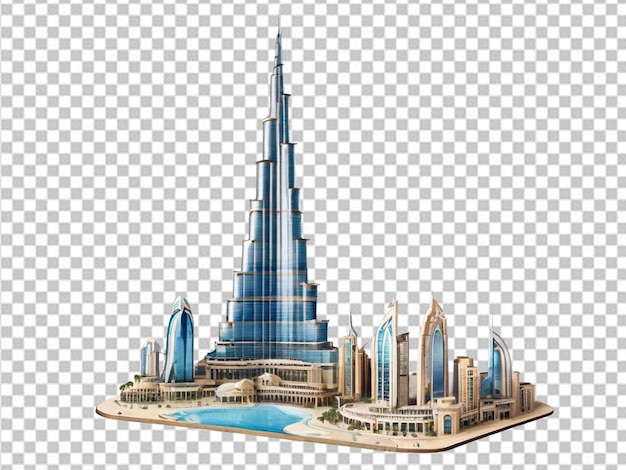 PSD of a Burj Khalif