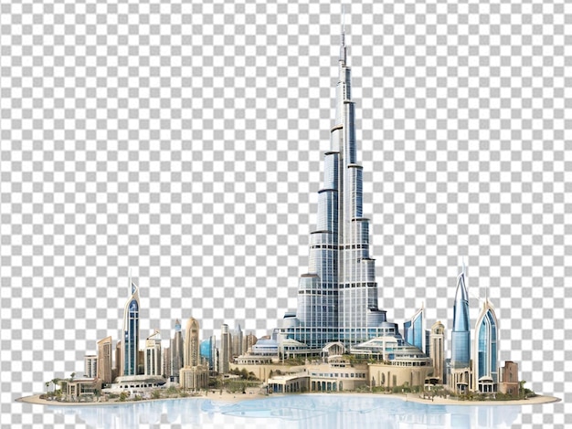 PSD of a Burj Khalif