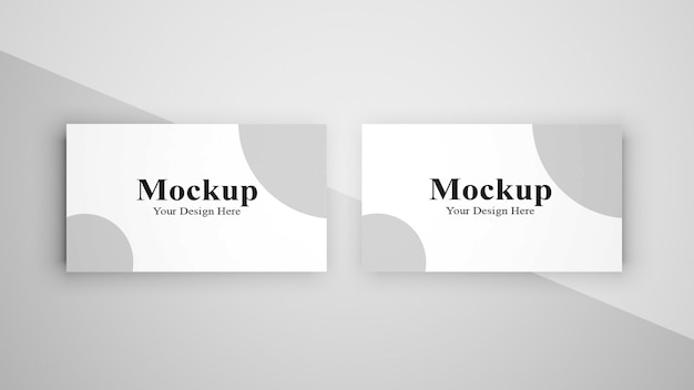 PSD psd business card mockup