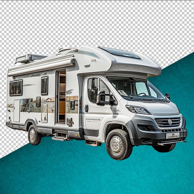 PSD camper vanon transparent background