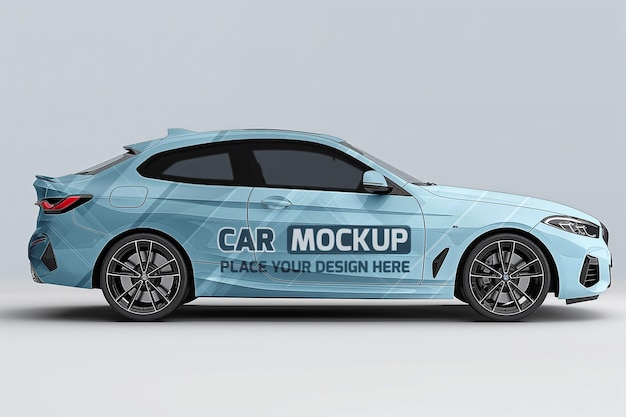 PSD psd car mockup design