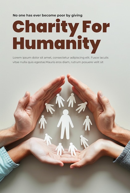 PSD CHARITY HUMANITY COMMUNITY CARE FLYER POSTER BANNER