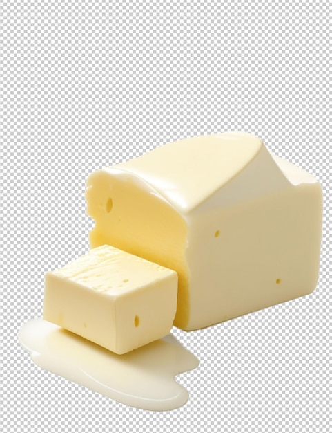 PSD Cheese PNG on a transparent background