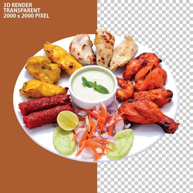 PSD of chicken dishes and indian dishes dasi dishes