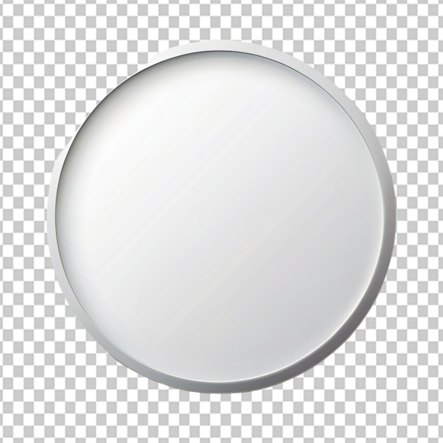 PSD of a circle shape on transparent background