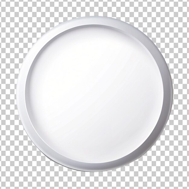 PSD of a circle shape on transparent background