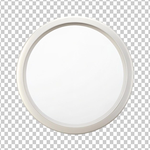 PSD of a circle shape on transparent background