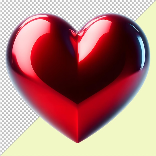 Psd Clipart Heart Beautiful Heart Beautiful Red Heart Love Valentina Day PNG Transparent Background