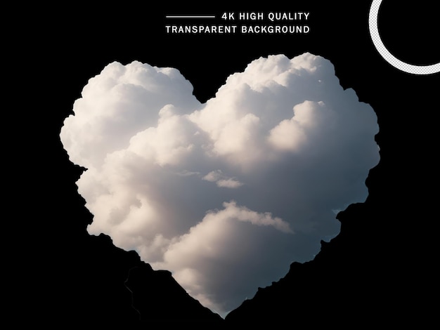 PSD cloud and high quality transparent background