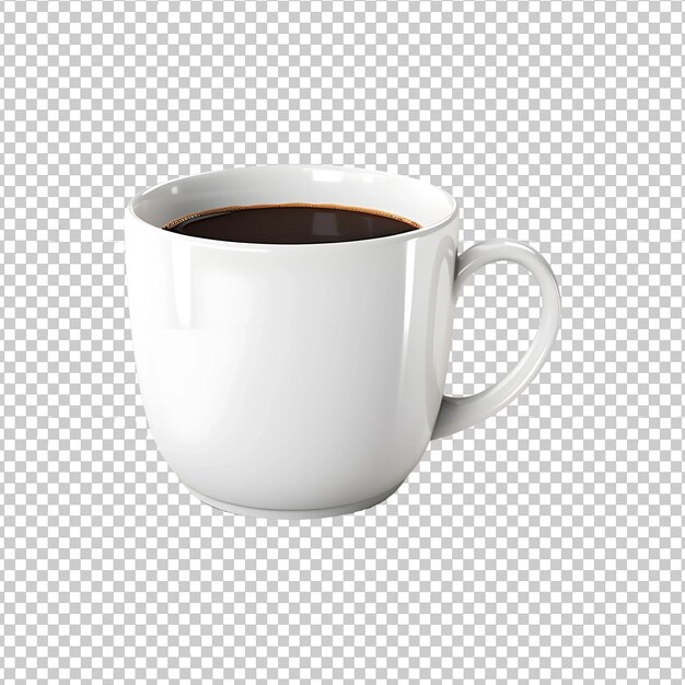 PSD Coffee mug isolated on a transparent background