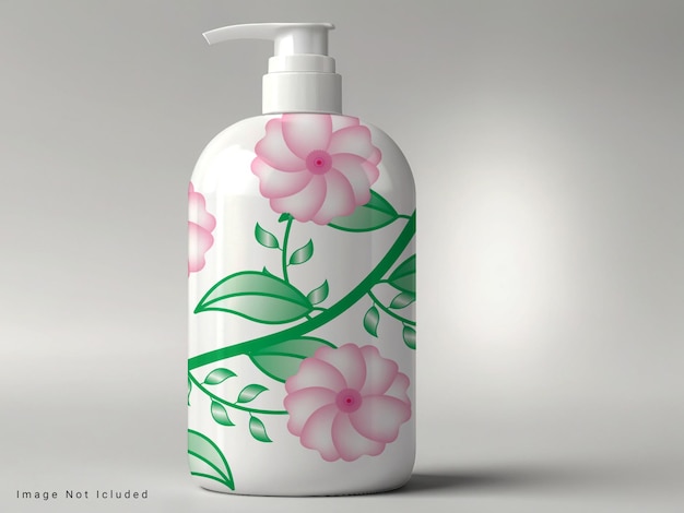 PSD psd cosmetic bottle mockup