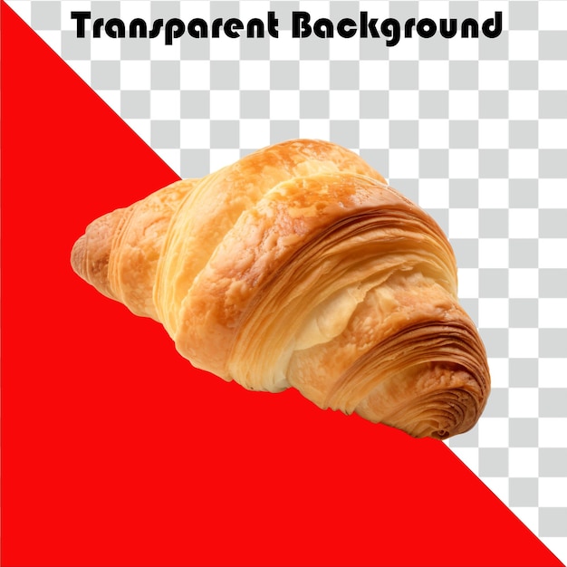 Psd Croissant transparent background