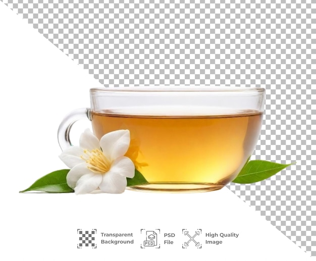 PSD psd cup of tea isolated on transparent background