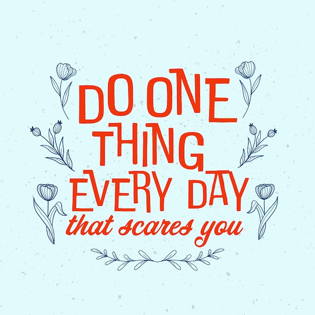 PSD psd daily qoutes do one thing everyda instagram post template