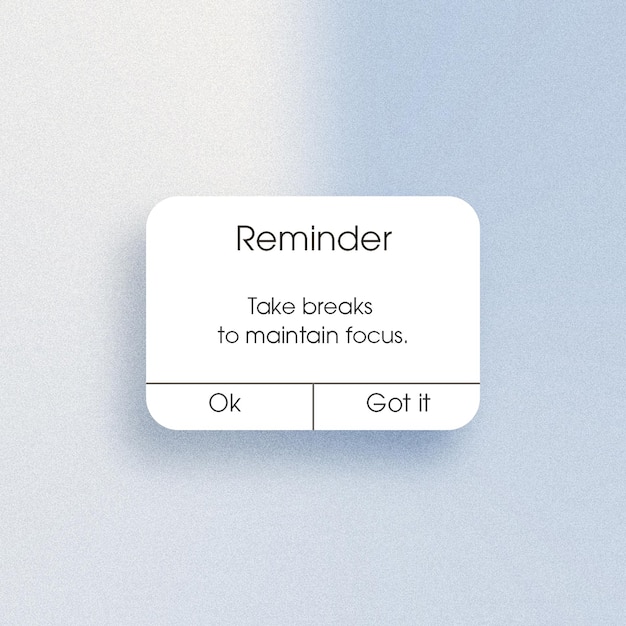 PSD daily reminders with watercolor Background for Social Media Post