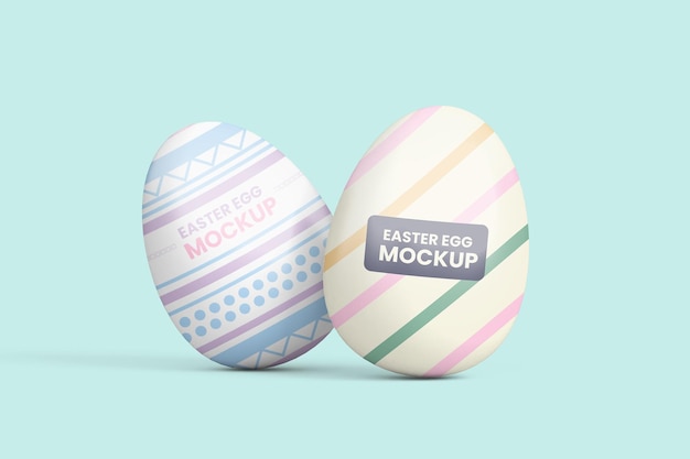 PSD easter egg design mockup