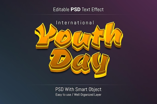 PSD Editable Text Effect