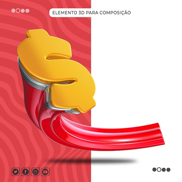 PSD ELEMENT 3D PARA COMPOSITION