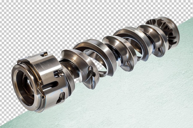 PSD psd engine piston on transparent background