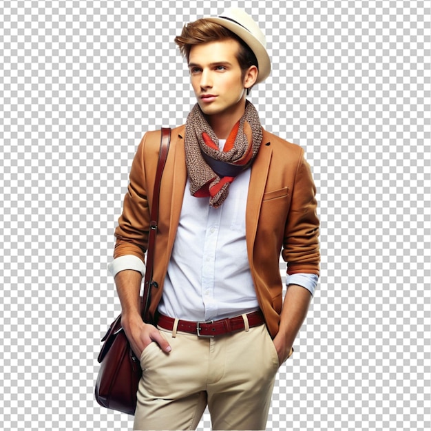 PSD of fashionista on transparent background