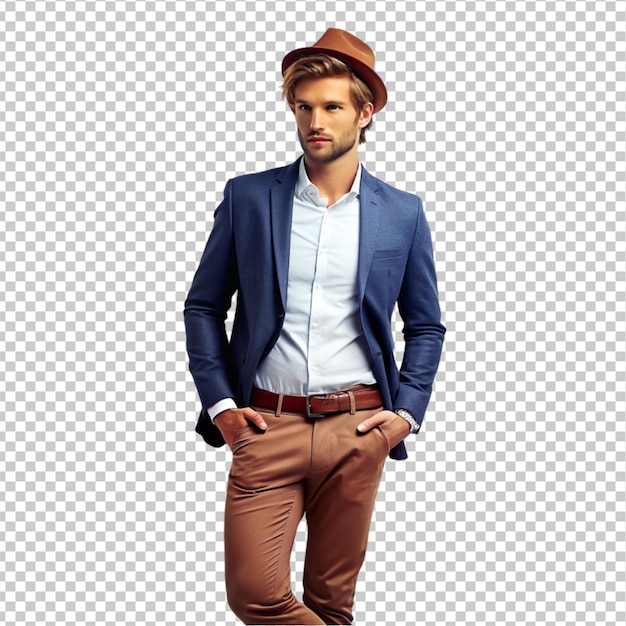 PSD psd of fashionista on transparent background