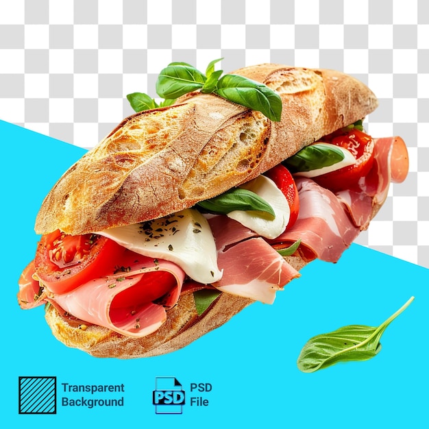 PSD Fast Food isolated on transparent background