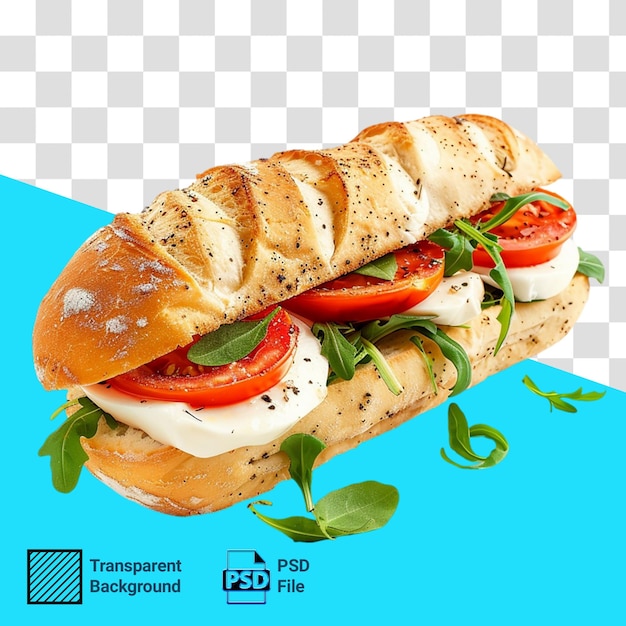 PSD Fast Food isolated on transparent background