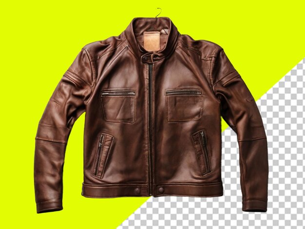 psd of a female stylish jacket on a transparent background