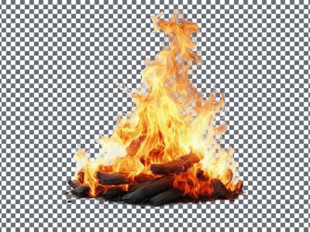 PSD fire burn vector free in the style of vray tracing on Transparent background