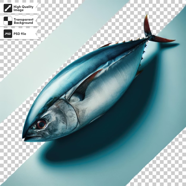 PSD fish isolated on transparent background