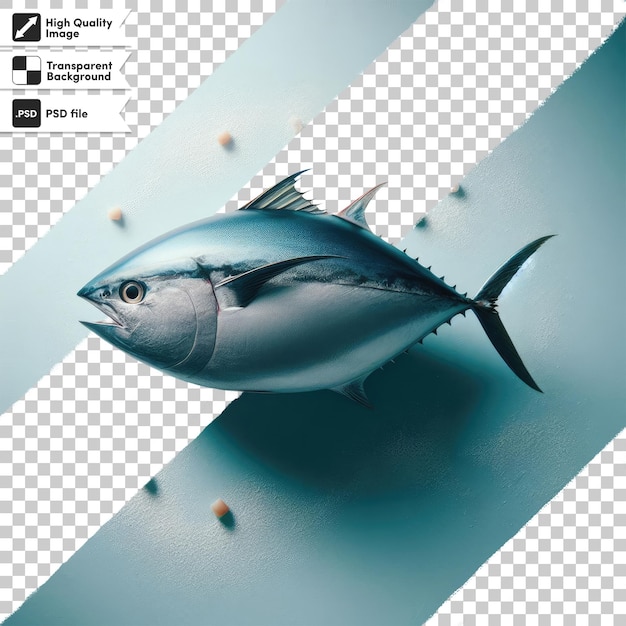 PSD fish isolated on transparent background