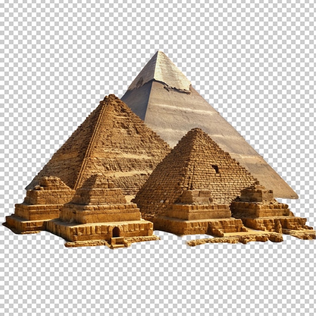 PSD of Giza Egypt on transparent background