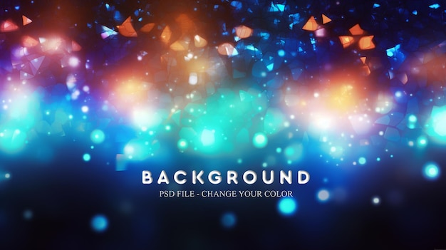 PSD Glitter Background