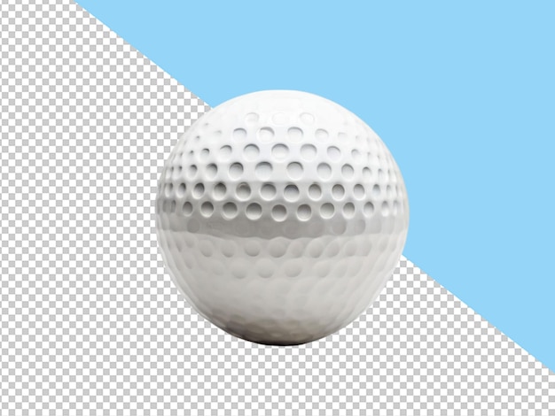 psd of a goof ball on transparent background