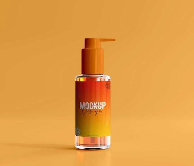 Psd Hand Sanitizer Bottle Mockup