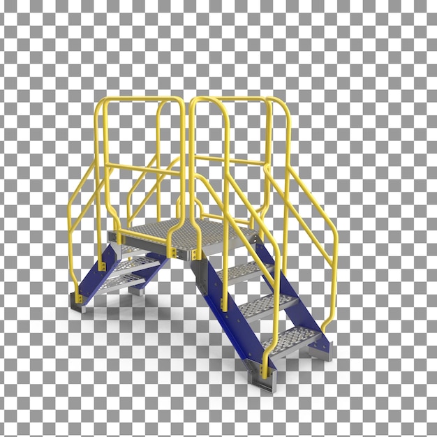 PSD Ladder on isolated and transparent background