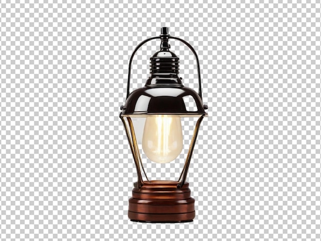 psd of a lamp on transparent background