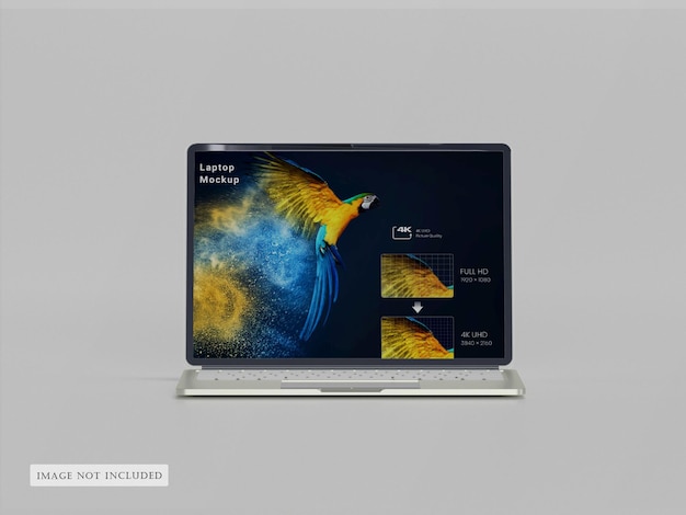 PSD laptop mockup templet