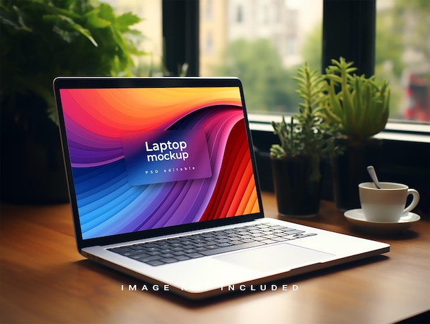 PSD Laptop mockup