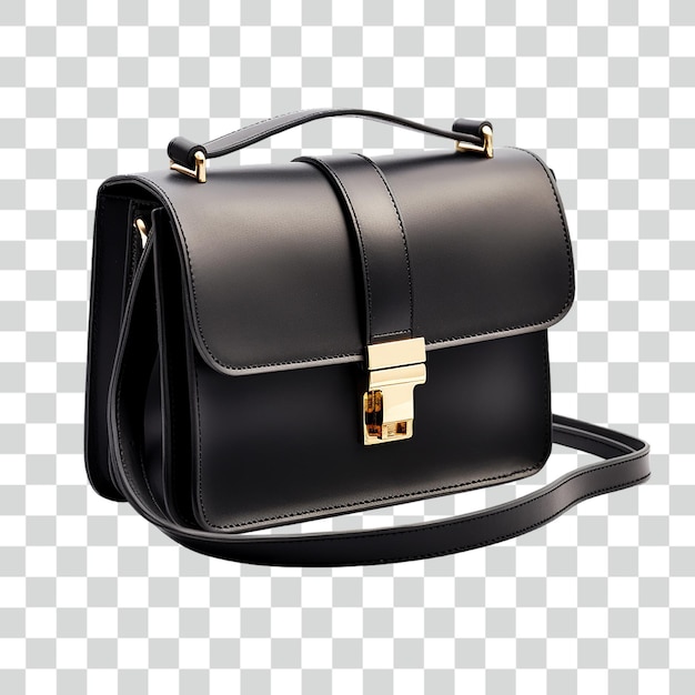 Psd leather bag transparent background