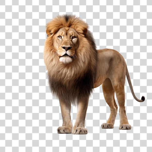 Psd lion transparent background