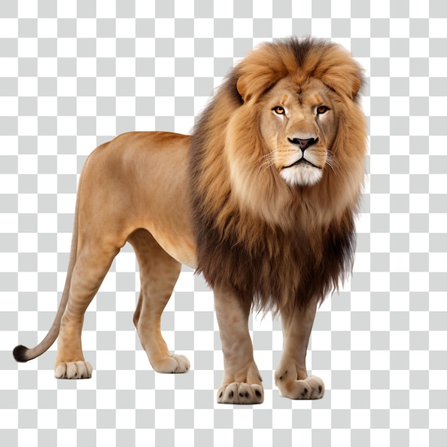 Psd lion transparent background