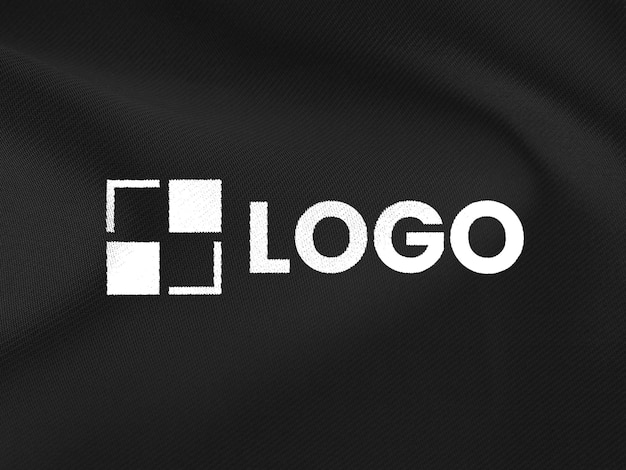 PSD logo mockup design