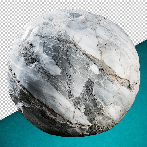 PSD marble texture on transparent background