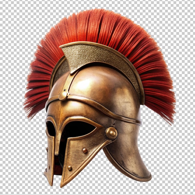 PSD psd medieval knight helmet isolated on transparent background