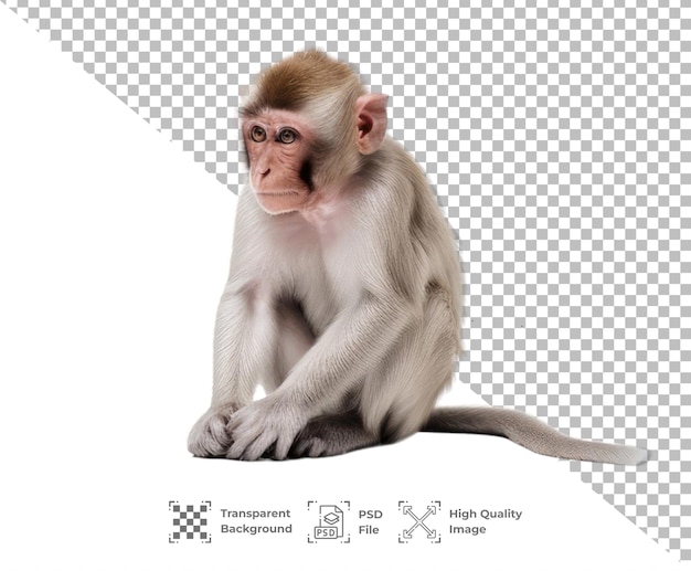 PSD psd monkey isolated