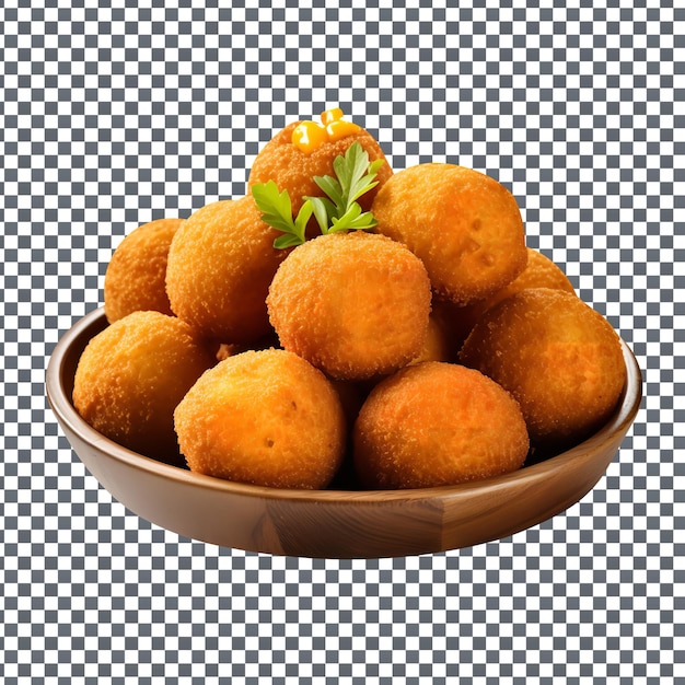 PSD Nuggets isolated on transparent background