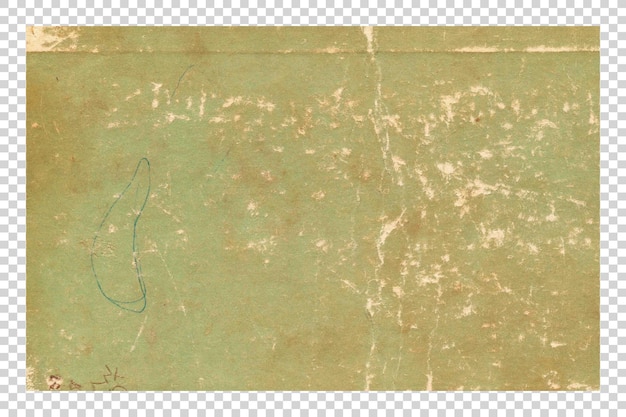 PSD Old paper texture on transparent background