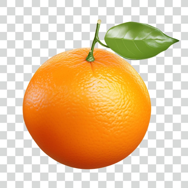 Psd orange transparent background